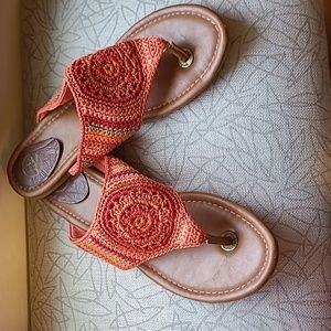 The SAK crochet sandal